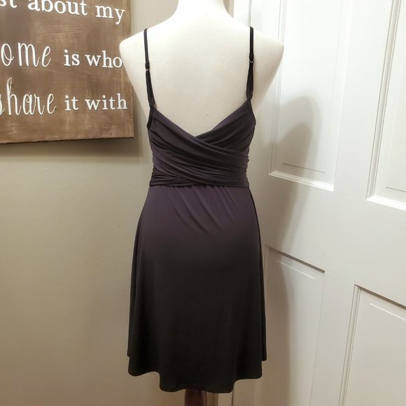NWT Sexy Express Little Black Strap Dress - Picture 3 of 7